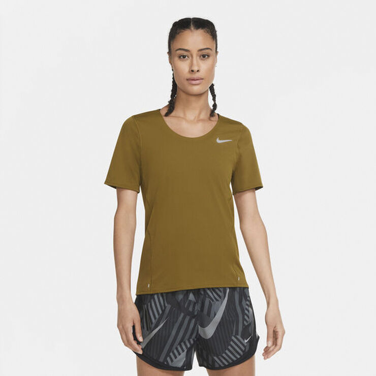 Nike City Sleek T Shirt Grøn