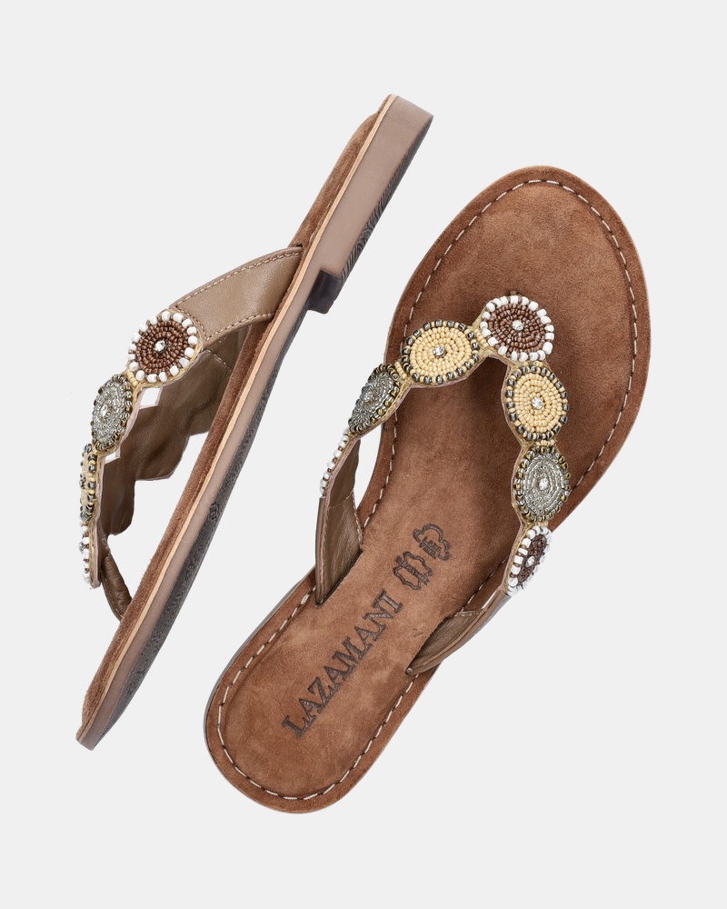 Lazamani Slippers  - beige