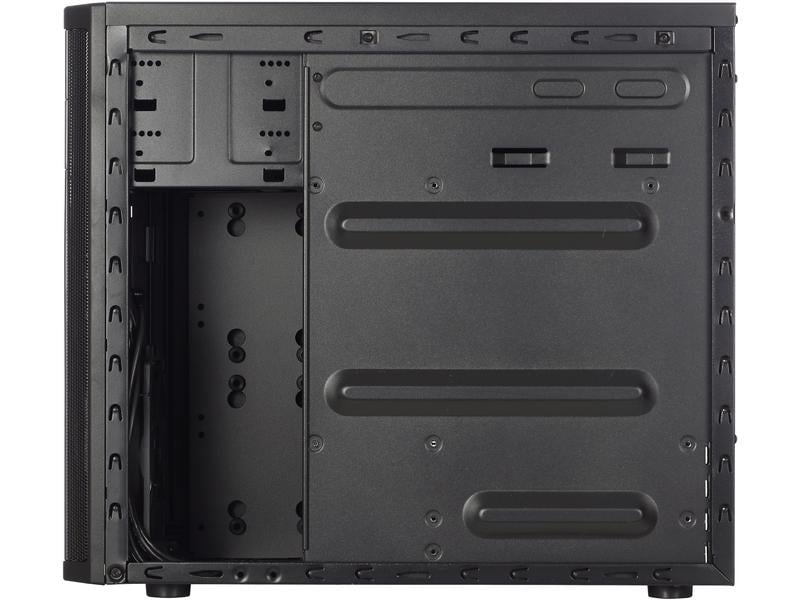 Fractal Design PC-Gehäuse Core 1100 Kompaktes Mini-Tower mit elegantes Front-Panel