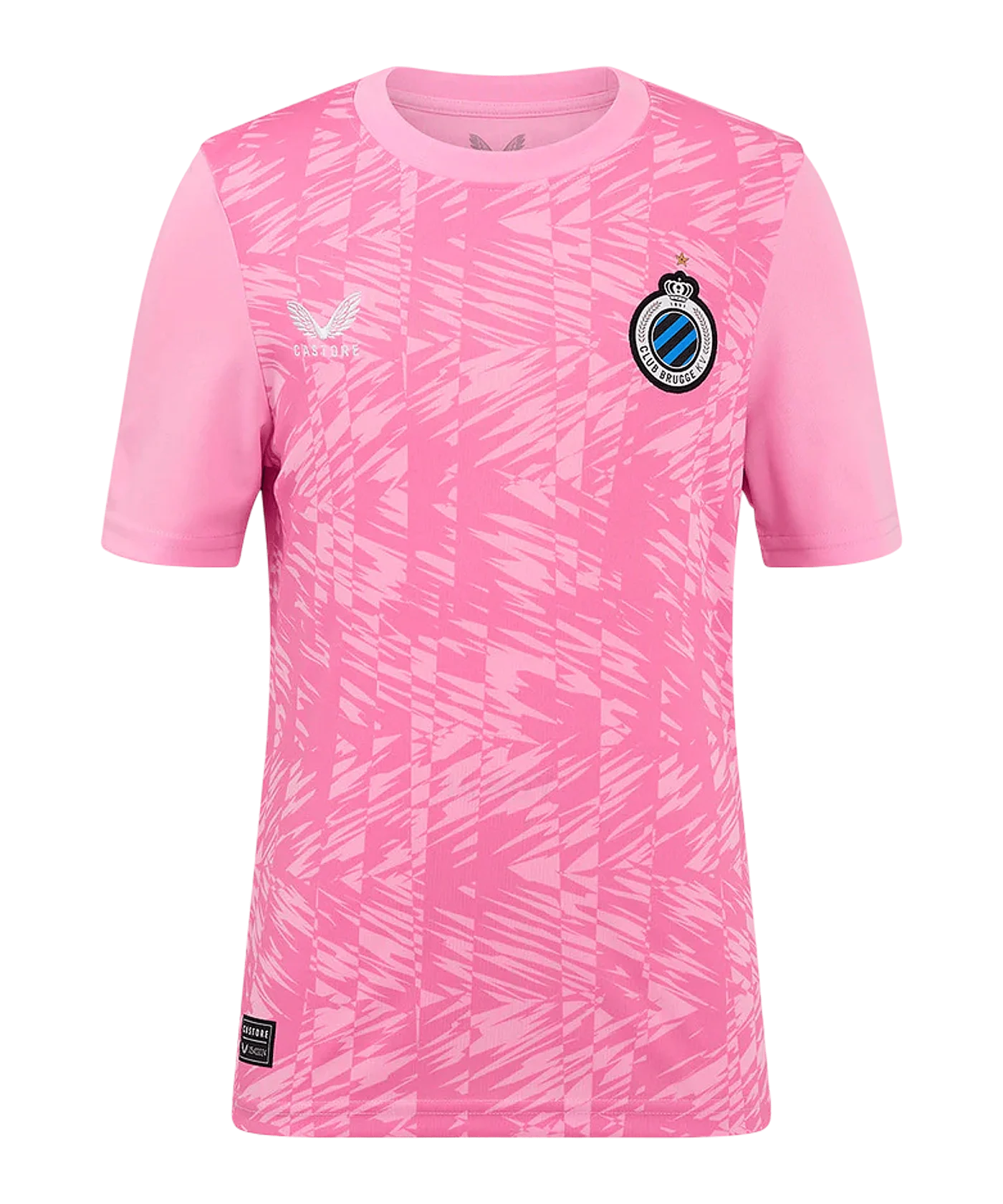 Castore FC Brügge Torwarttrikot Home 2024/2025 Kids Pink F160