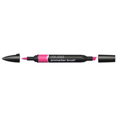 BrushMarker - Stylo pinceau et marqueur - carmin