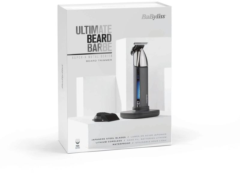 Babyliss Bartschneider Super-X Metal Series Kabelloser Bartschneider
