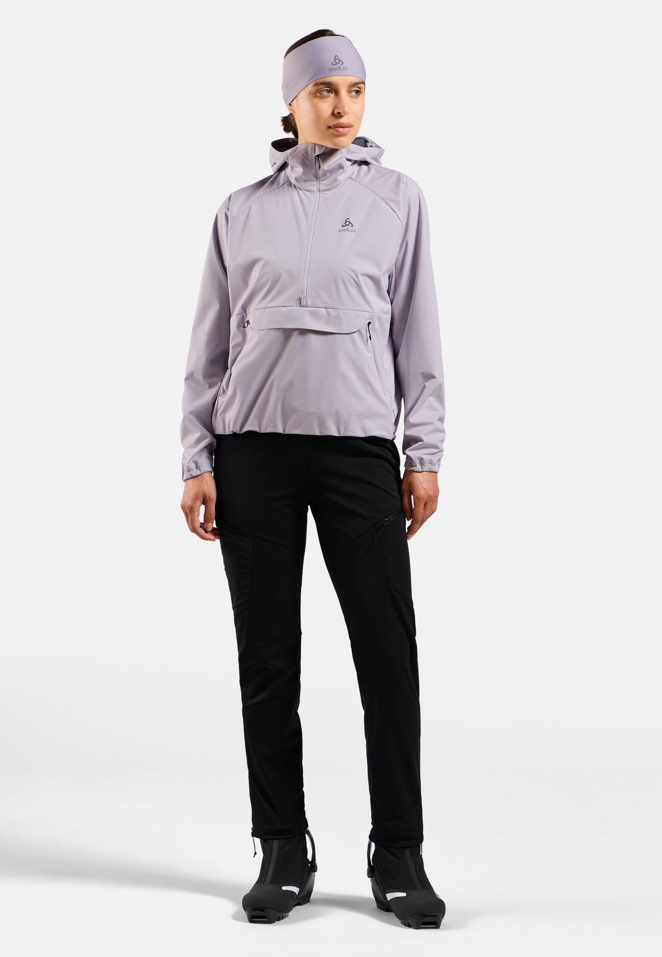 Winddichter Zeroweight Pro Warm Langlaufanorak in misty lilac