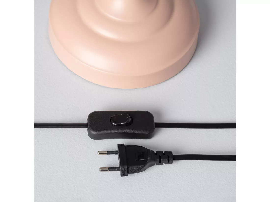 Lampe de Bureau Flex Métal Ceres Rose