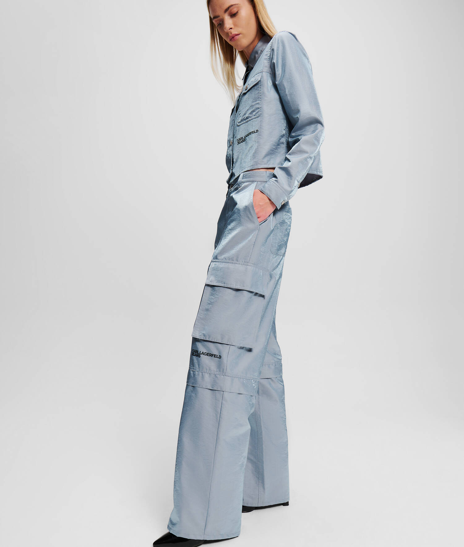 PANTALON CARGO IRISÉ KLJ