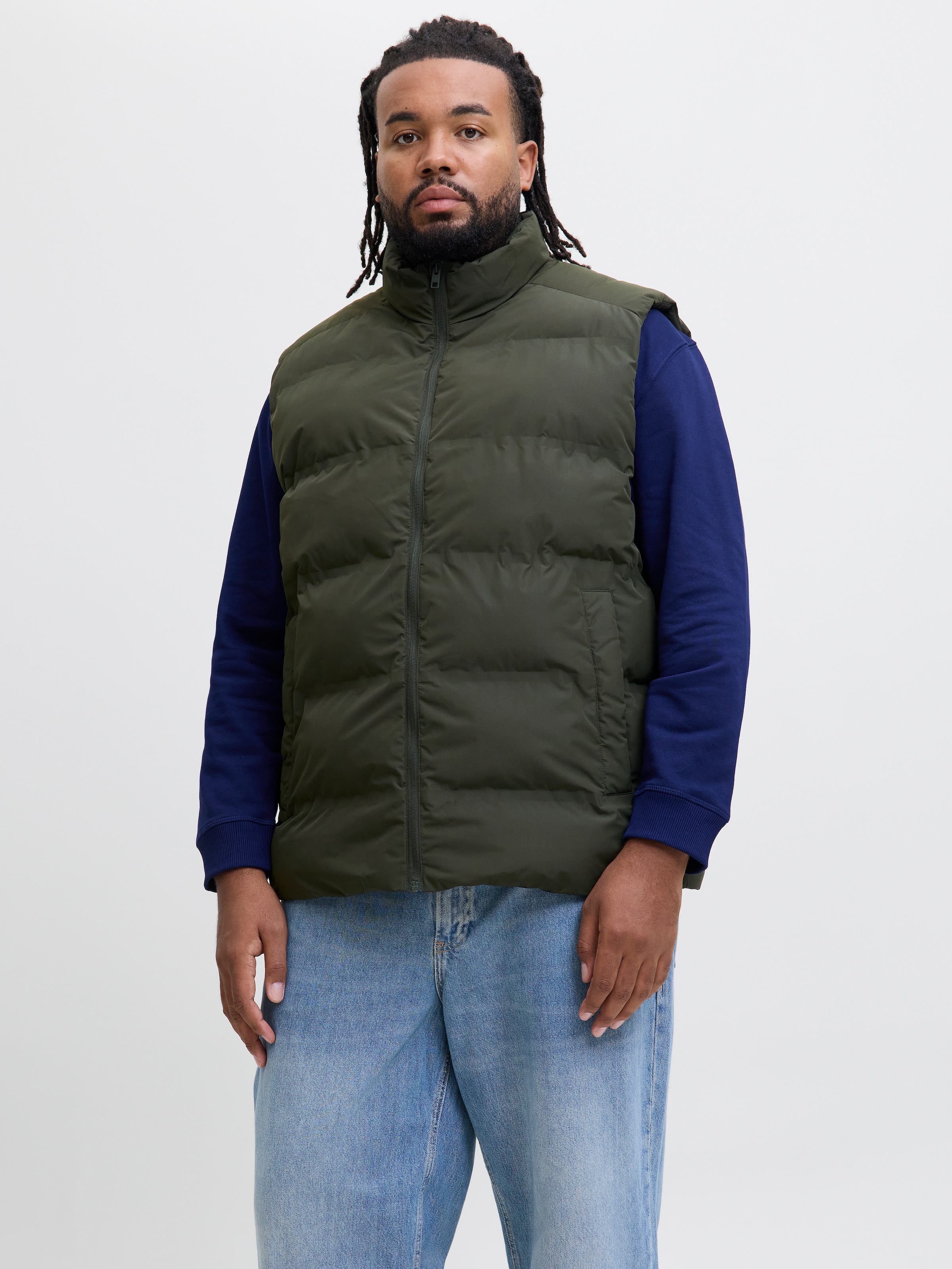 Jack & Jones PlusSize Steppweste »JJESOHO BODYWARMER COLLAR SN PLS«