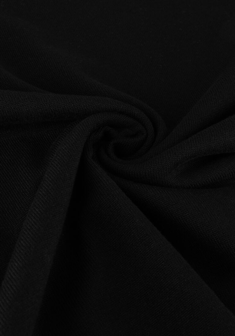 MINUS zwarte minus coltrui mslana roll knit pullover