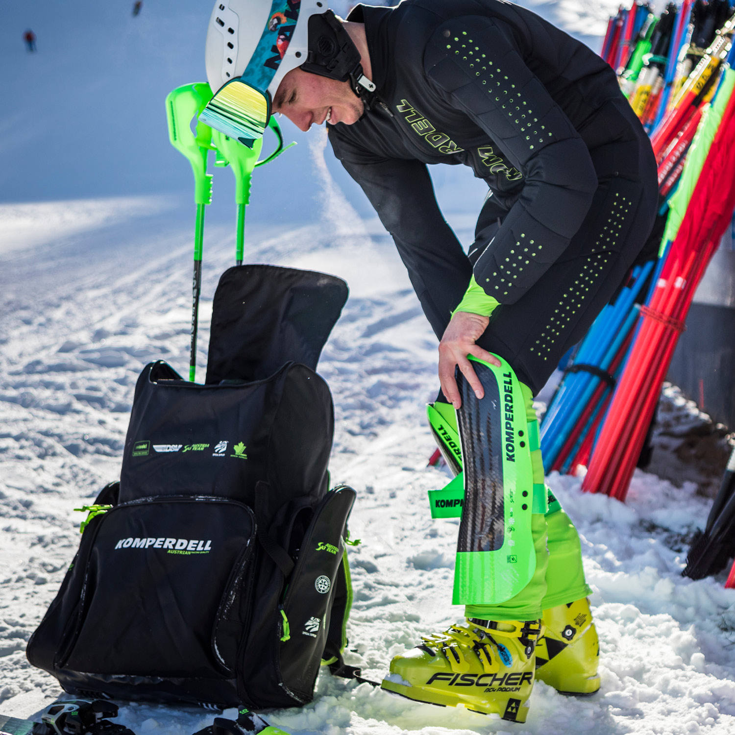 Komperdell Uncut Carbon Shinguard WC