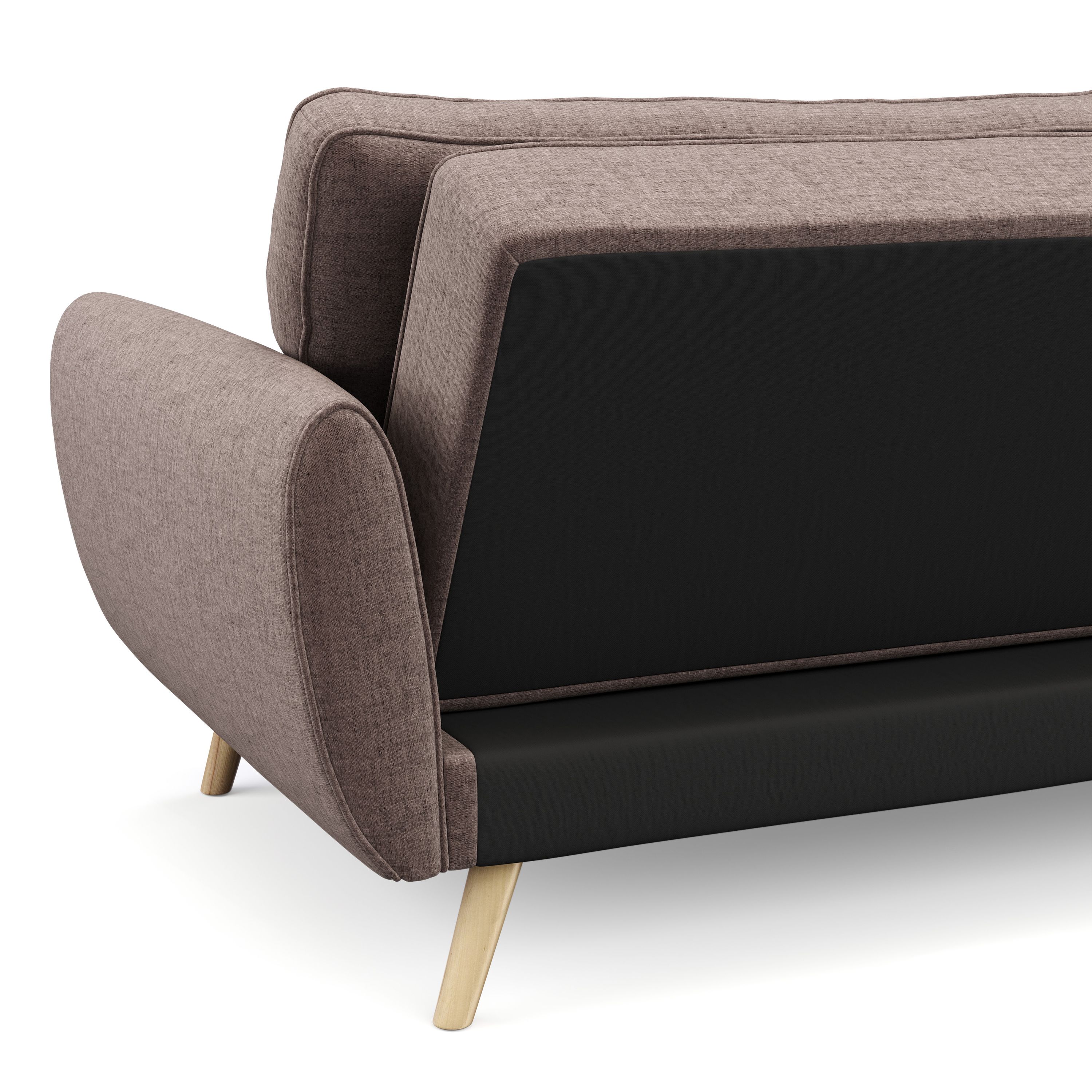 Schlafsofa MADDIE braun