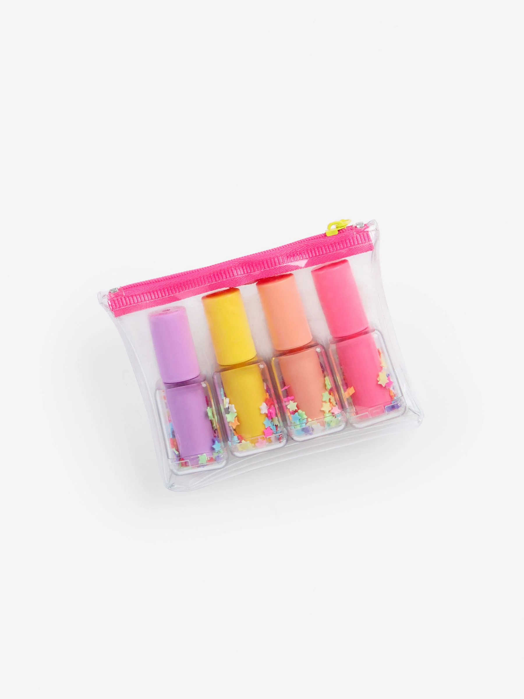 Set of 4 Nail Varnish Shaped Highlighter Pens 4 Pack