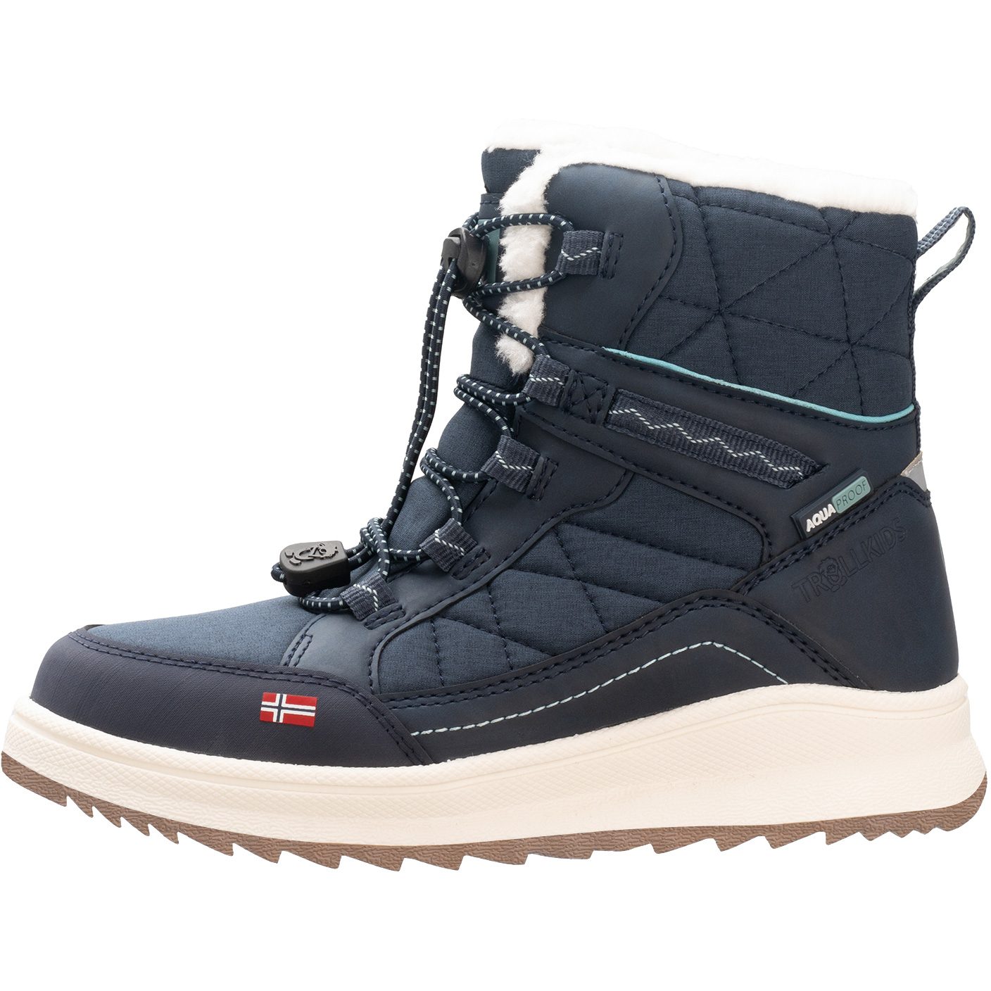 Trollkids Arendal Winterstiefel Mädchen navy