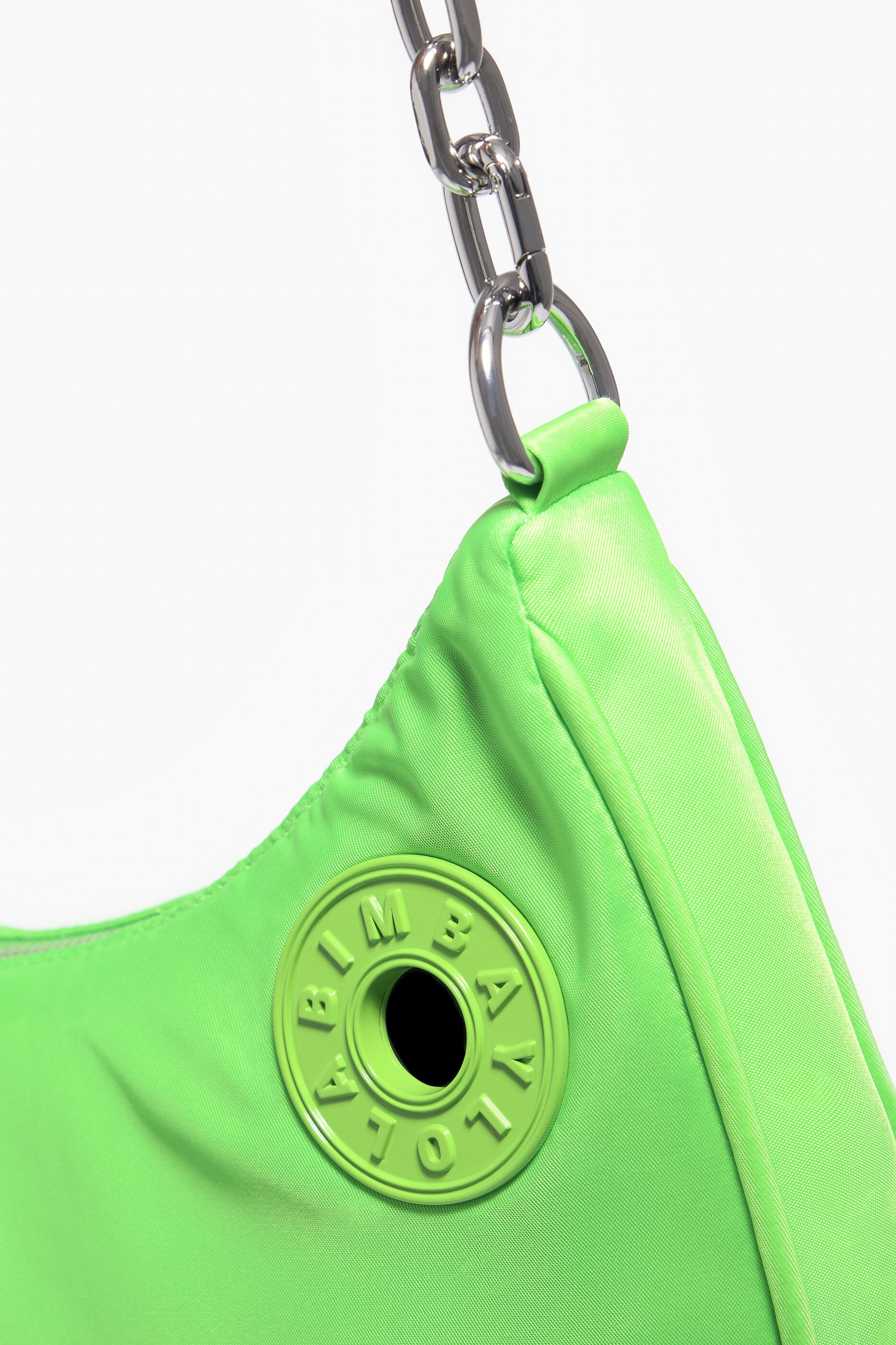 Bolsa Moon S, nylon verde neon
