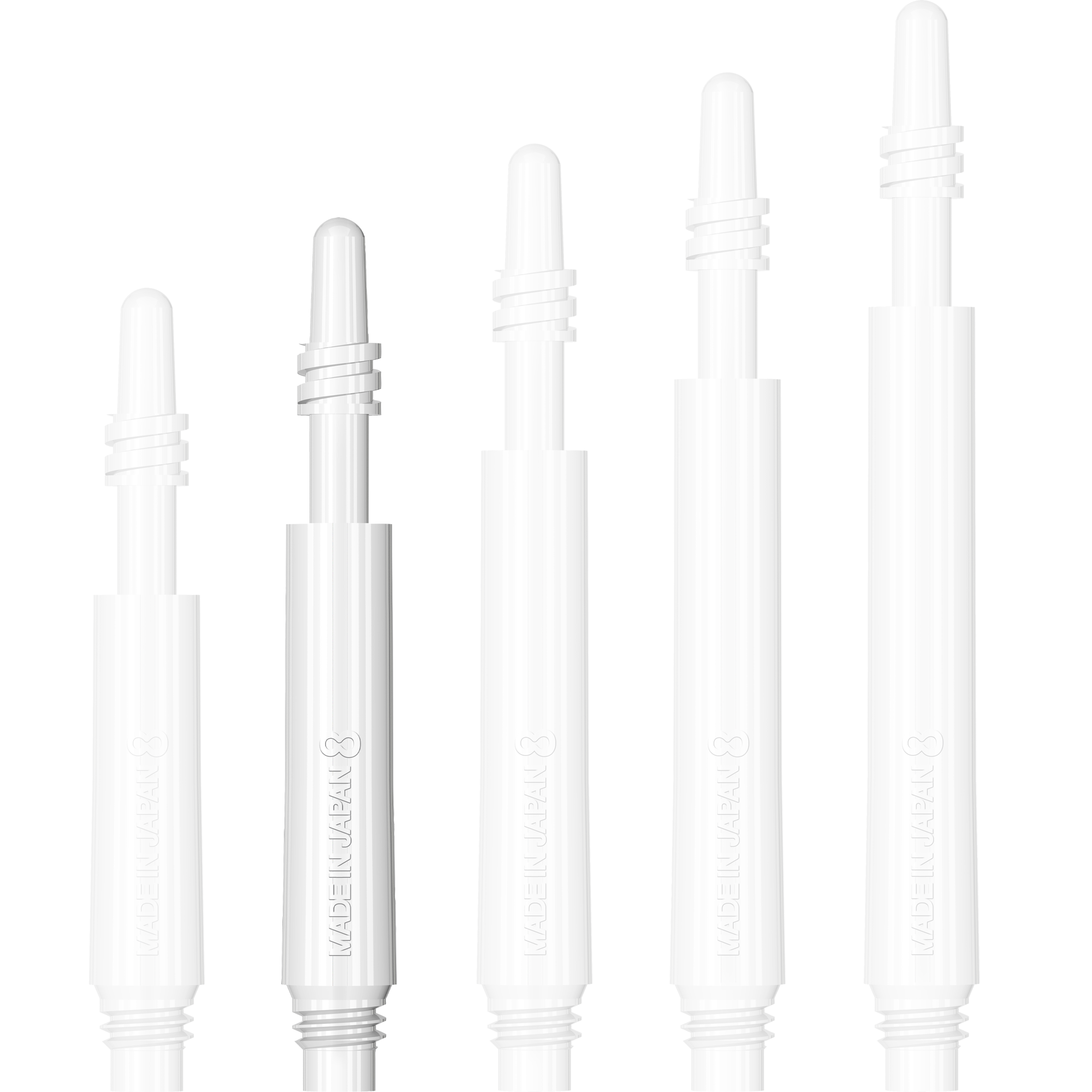 8 Flight - Regular Spin Shaft - Weiß
