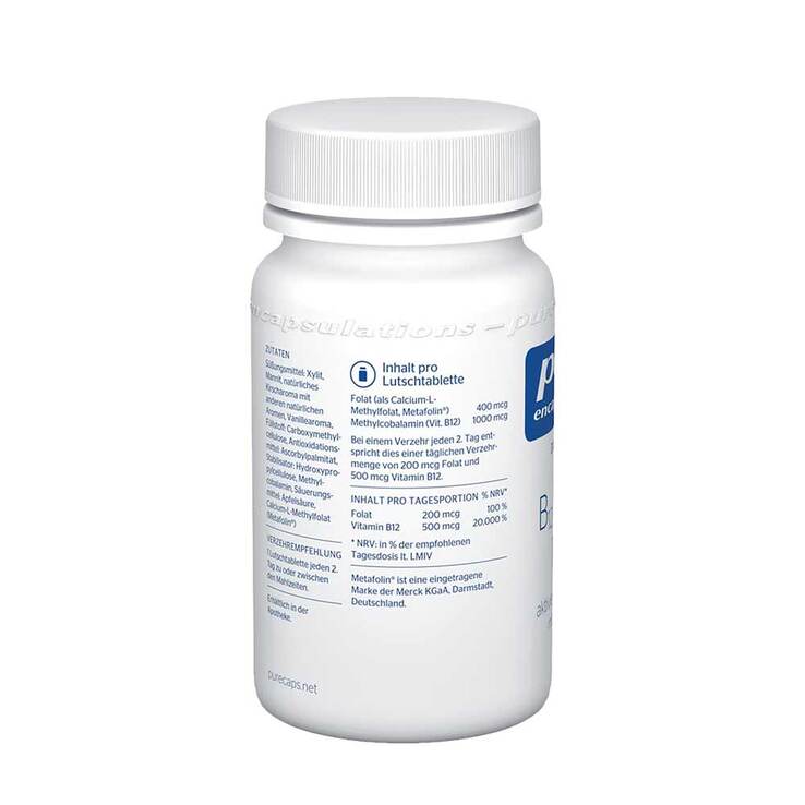 Pure Encapsulations B12 Folate melt Lutschtabletten , 90 St