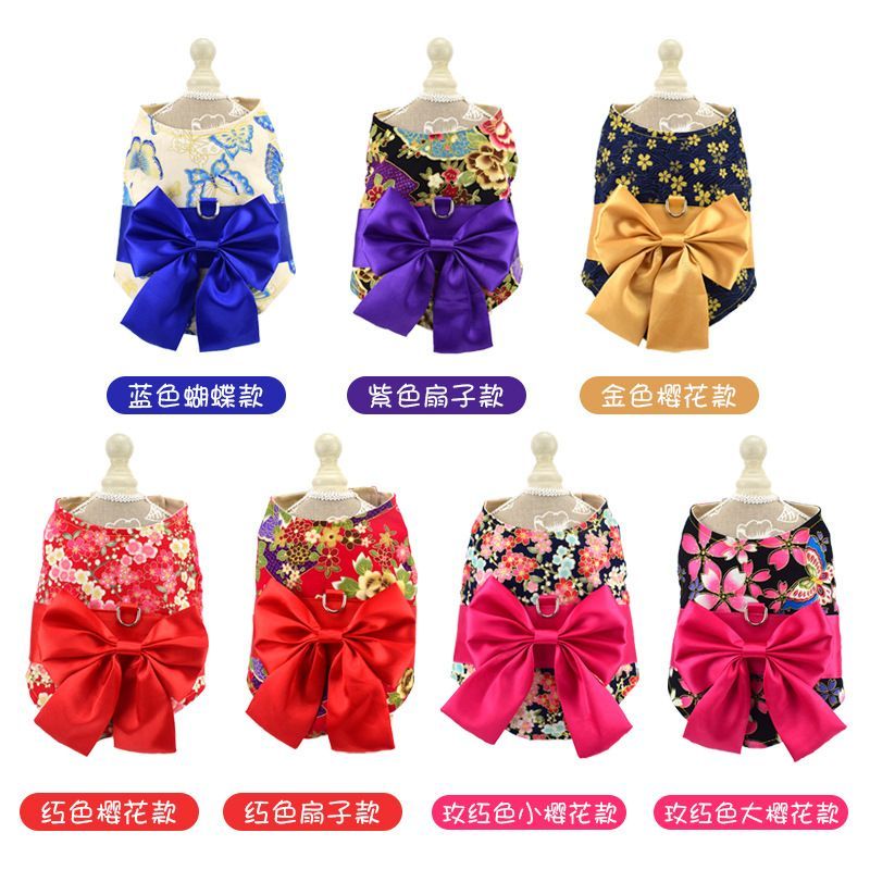 2 nachten - Bow Kimono Huisdierenharnas