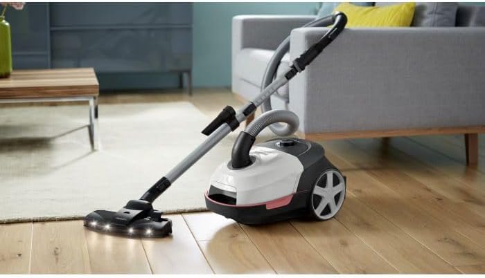 Bodenstaubsauger mit Beutel - PHILIPS XD6122/12 - 900 W - 4 L - Polarweiß