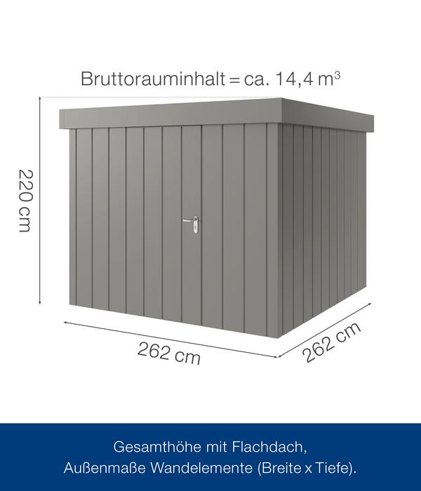 Hörmann Metallgerätehaus Juno JFD10 M-Sk