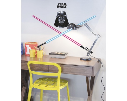 Muursticker Disney Star Wars Darth Vader & Lichtzwaard 50x70 cm