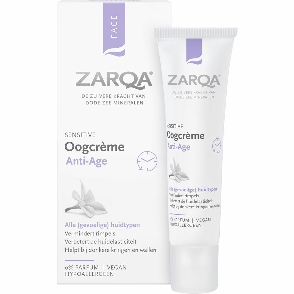 Zarqa Oogcreme Anti-Age Sensitive15 ml
