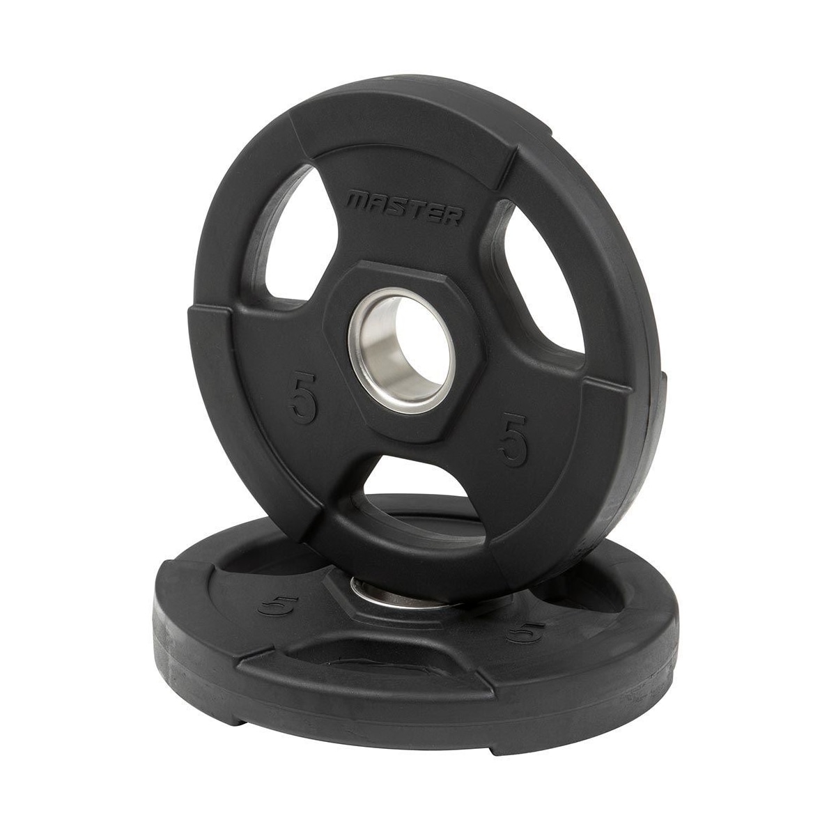 Master Fitness Master Gummikledd skive deluxe 50 mm 1,25 kg