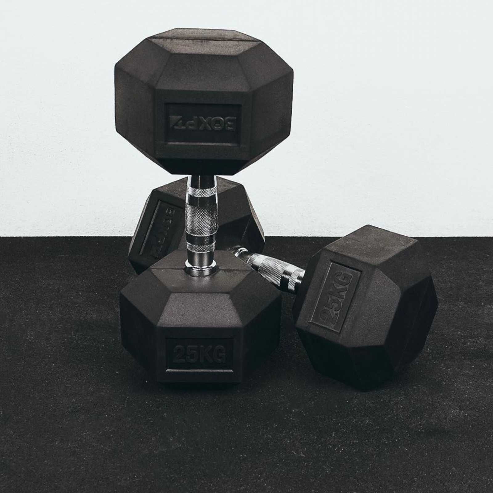 Halter hexagonal BOXPT de 27,5 kg