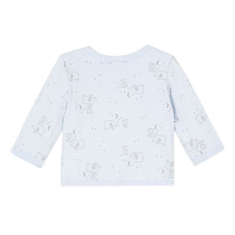 Veste réversible bleue éléphants naissance Absorba Aucune nuance