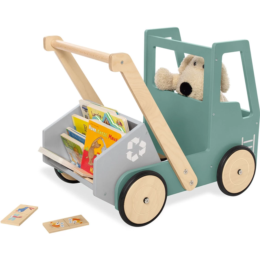 Pinolino Lauflernwagen Kipplaster Fred, grün