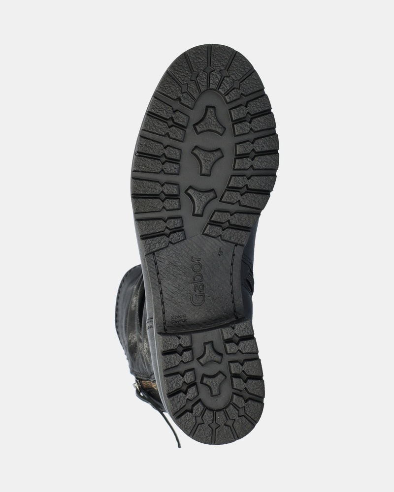 Gabor Rits- & gesloten boots  - zwart