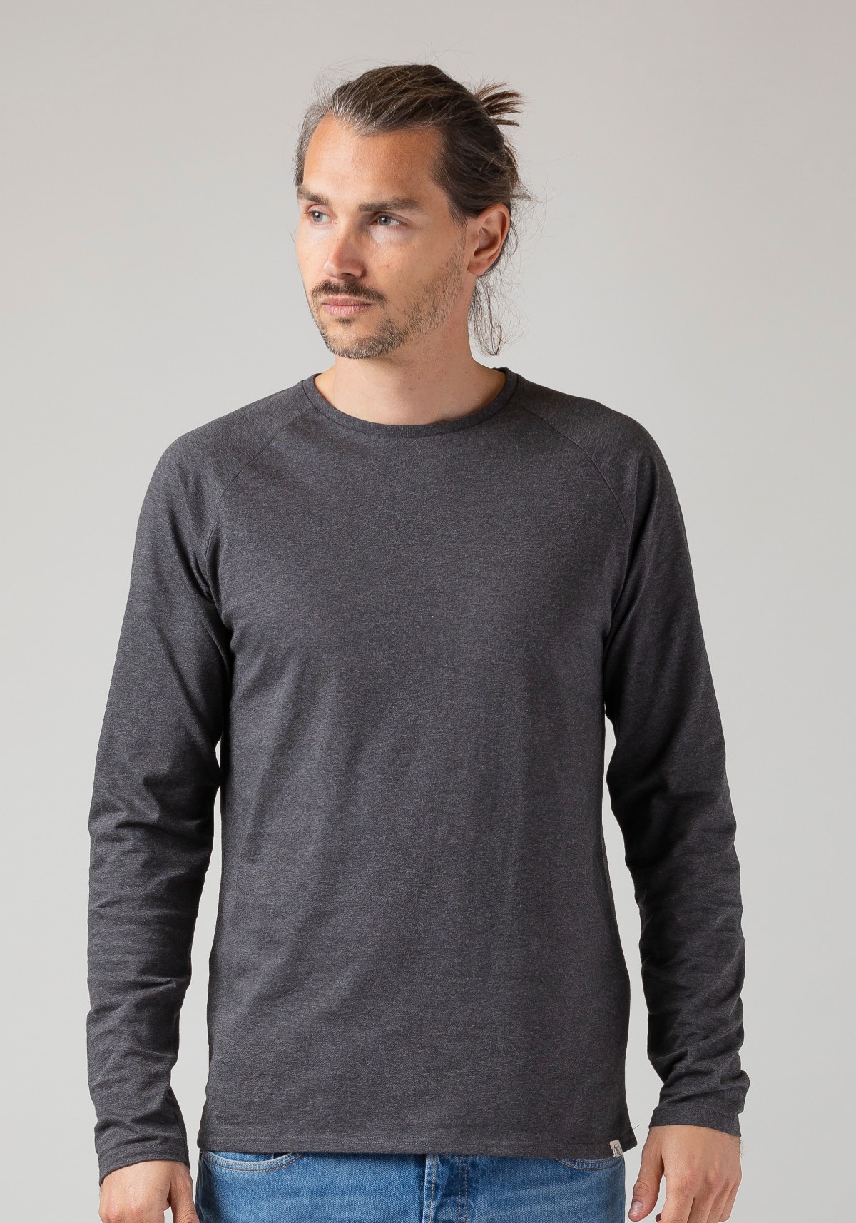 WE ARE ZRCL Herren-Longsleeve Basic Onyx