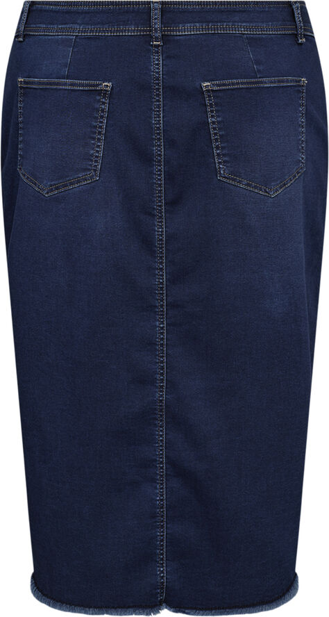 Wasabiconcept Curvy WA-SUMMER 6 Nederdel Mørk denim 2494 mørk denim