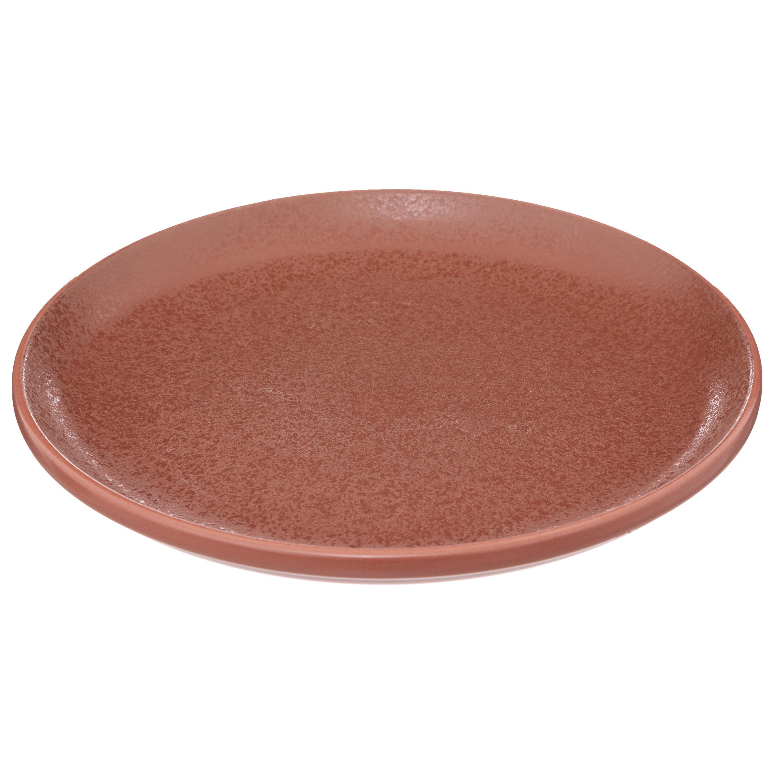 ASSIETTE PLATE LOFT TERRACOTTA D.18CM