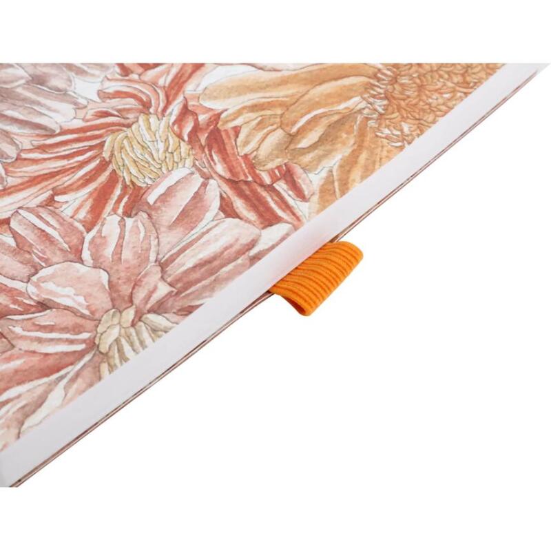 Rhodia collection ORANGE Botanique - Goalbook souple A5 dot, 240 pages - Amaranthe
