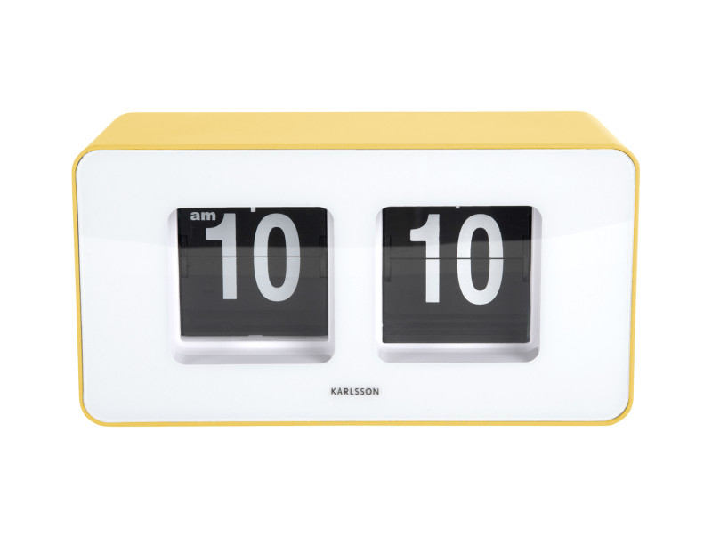 Wall/Table Clock Funky Flip KA6042BG Bright green