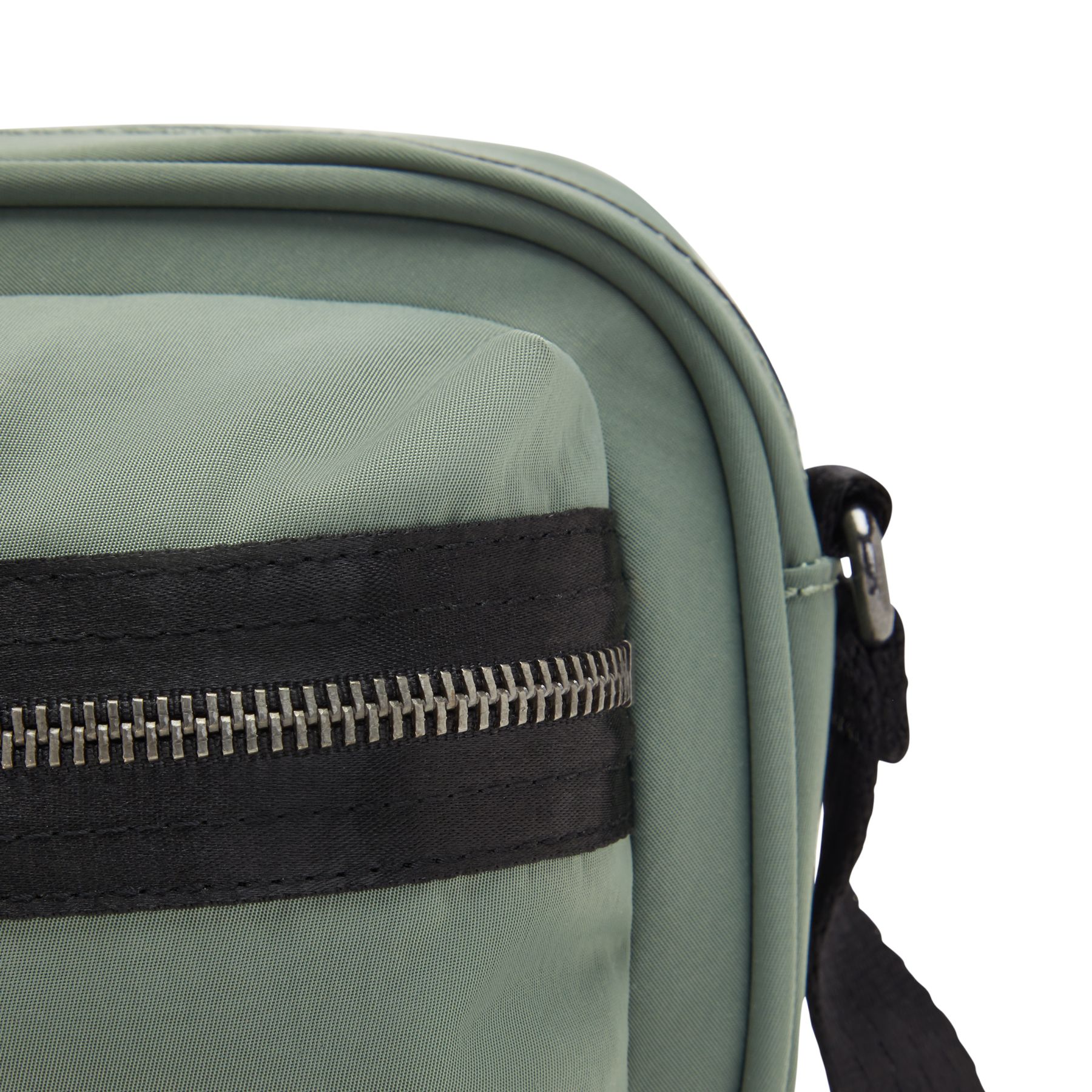 ENISE Petit Sac Bandoulière avec Sangle Ajustable - Fern Green Mix