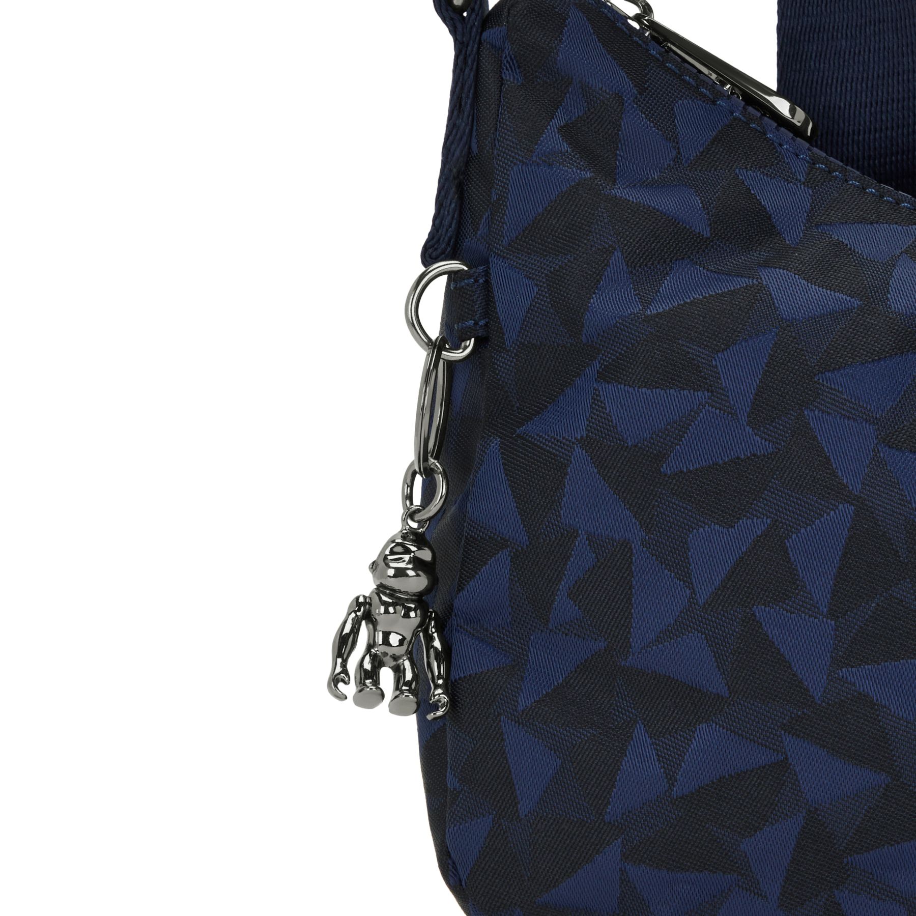 AYDA Petit sac d’épaule Ayda - Endless Navy Jacquard