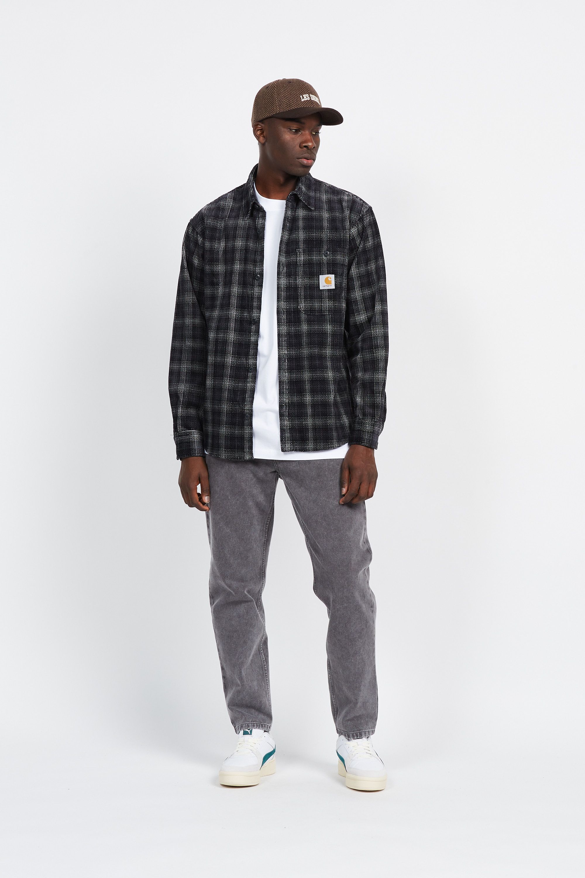 CARHARTT WIP Sur-Chemise L/S FLINT  Gris