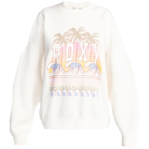 Sweatshirt ROXY LINEUP OVERSIZED CREW W EGRET