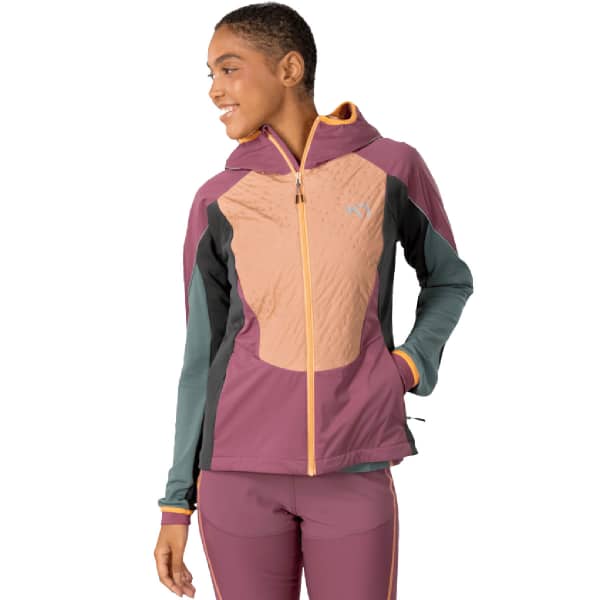 Veste running KARI TRAA TIRILL 2.0 JACKET PLUM