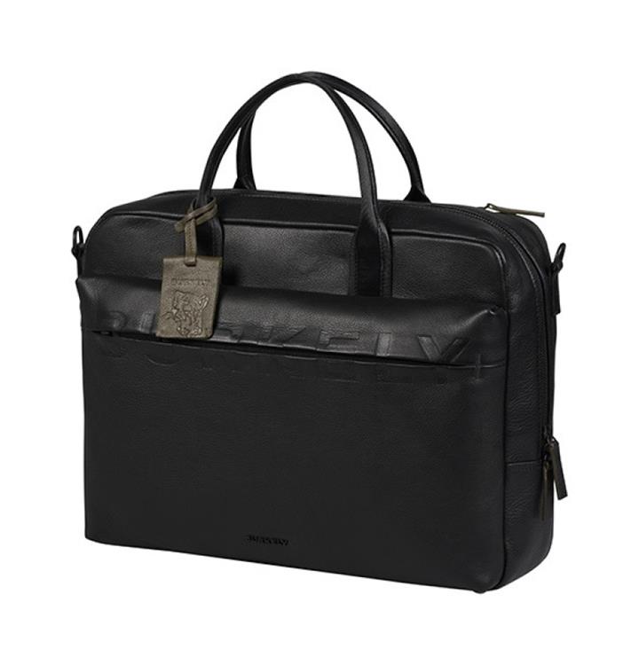 Burkely LAPTOPBAG 15.6. Zwart