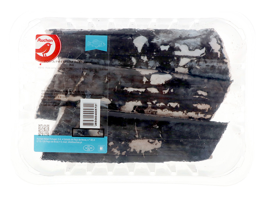 POSTA PEIXE ESPADA PRETO AUCHAN KG
