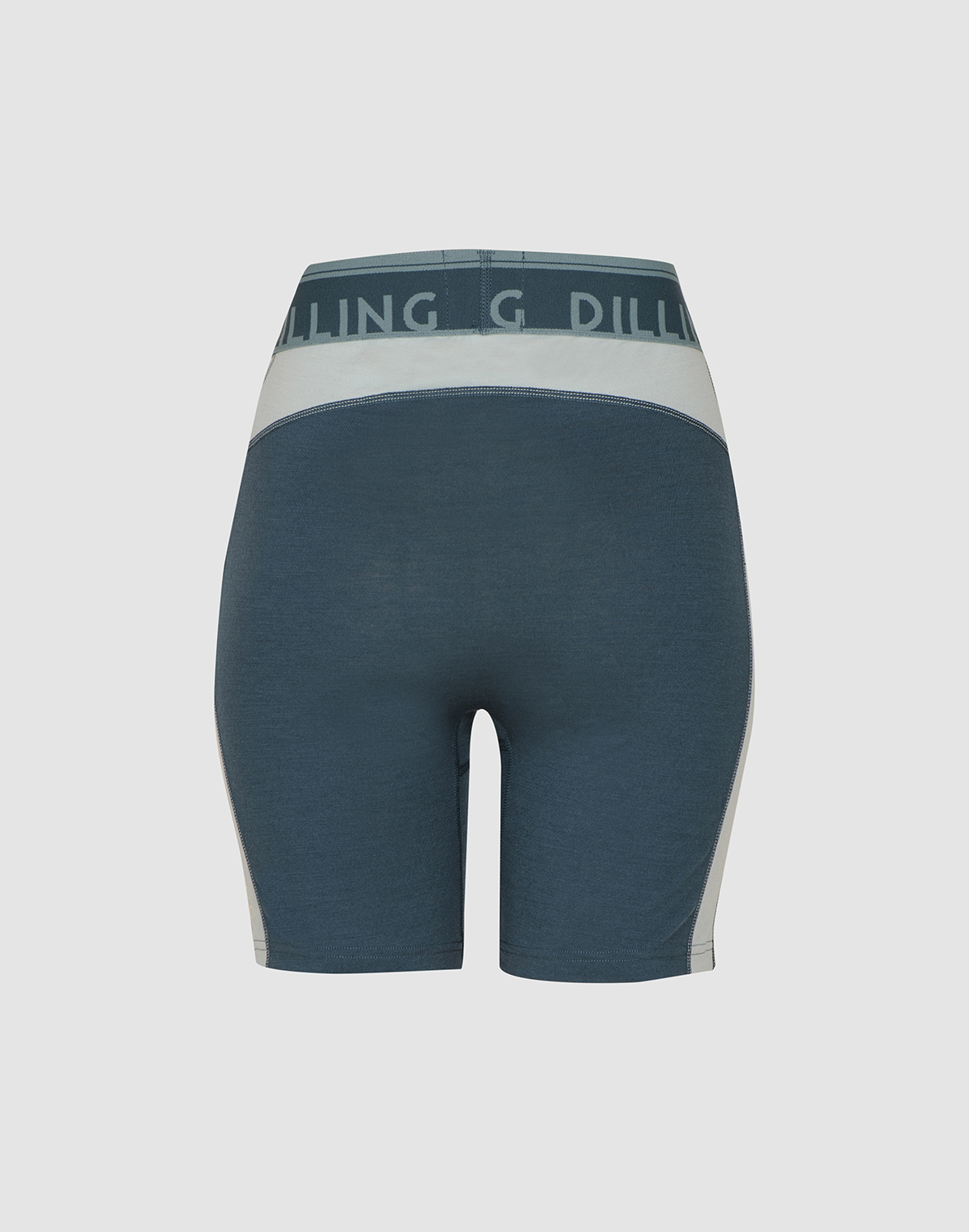 Shorts van merinowol voor dames in Mos