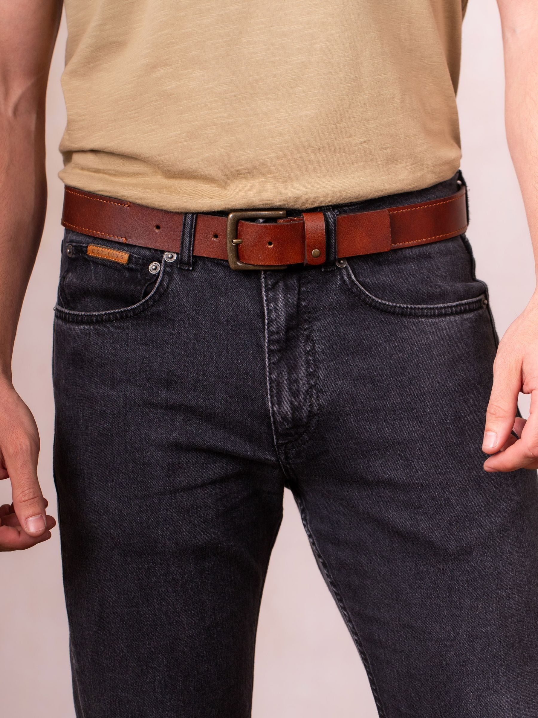 Bruin - Lakeland Leather Eskin Belt