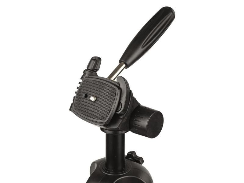 Dörr Stativ HD-175 Aluminium – Inklusive Monopad Alustativ in schwarz mit Monopad