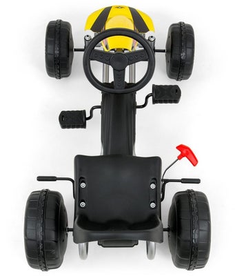 Milly Mally Pedal-gokart Viper, Gul