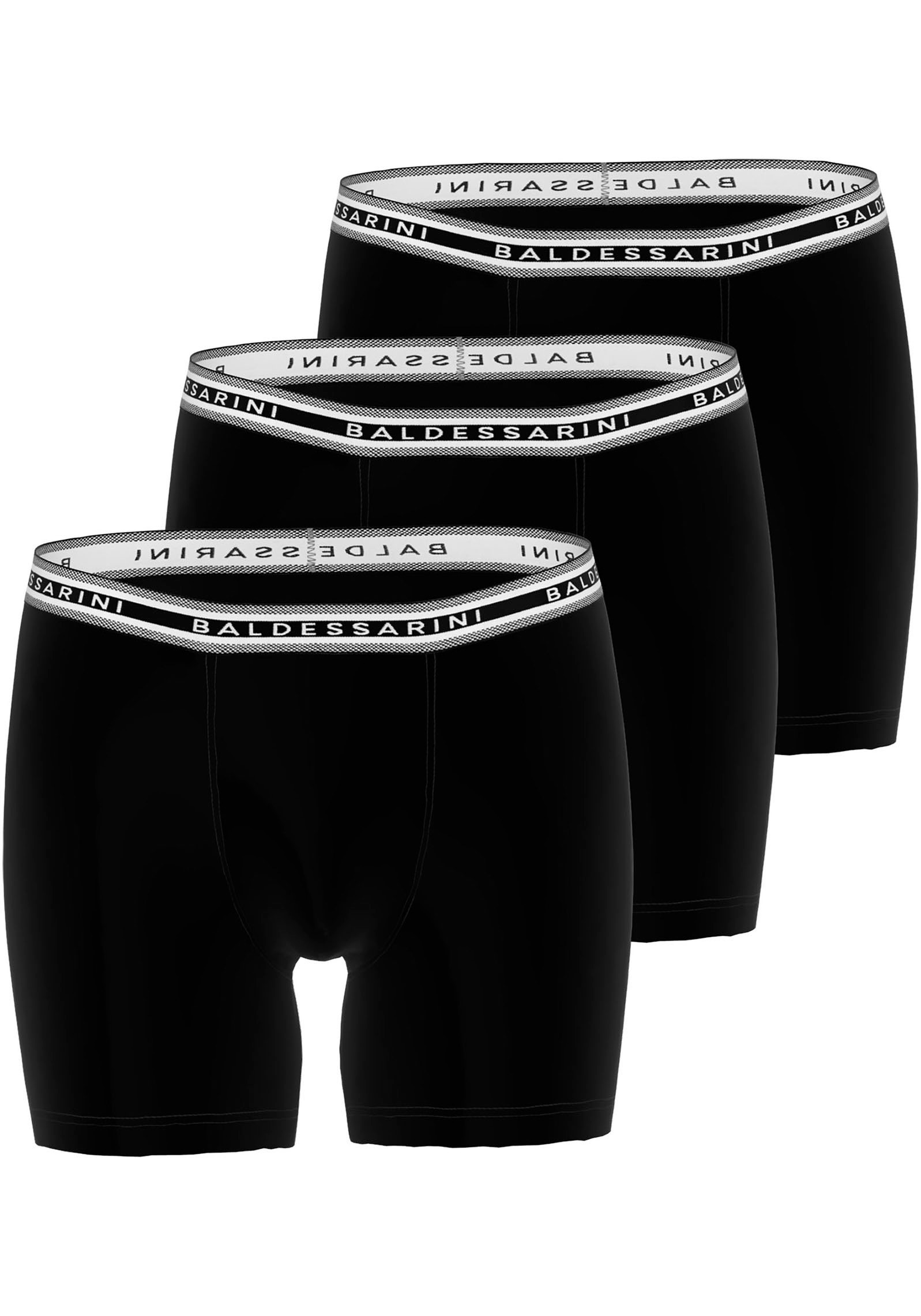 BALDESSARINI Lange Unterhose »Monaco«, Breiter Bund, eng, elastisch, basic, wärmend, Baumwollmix