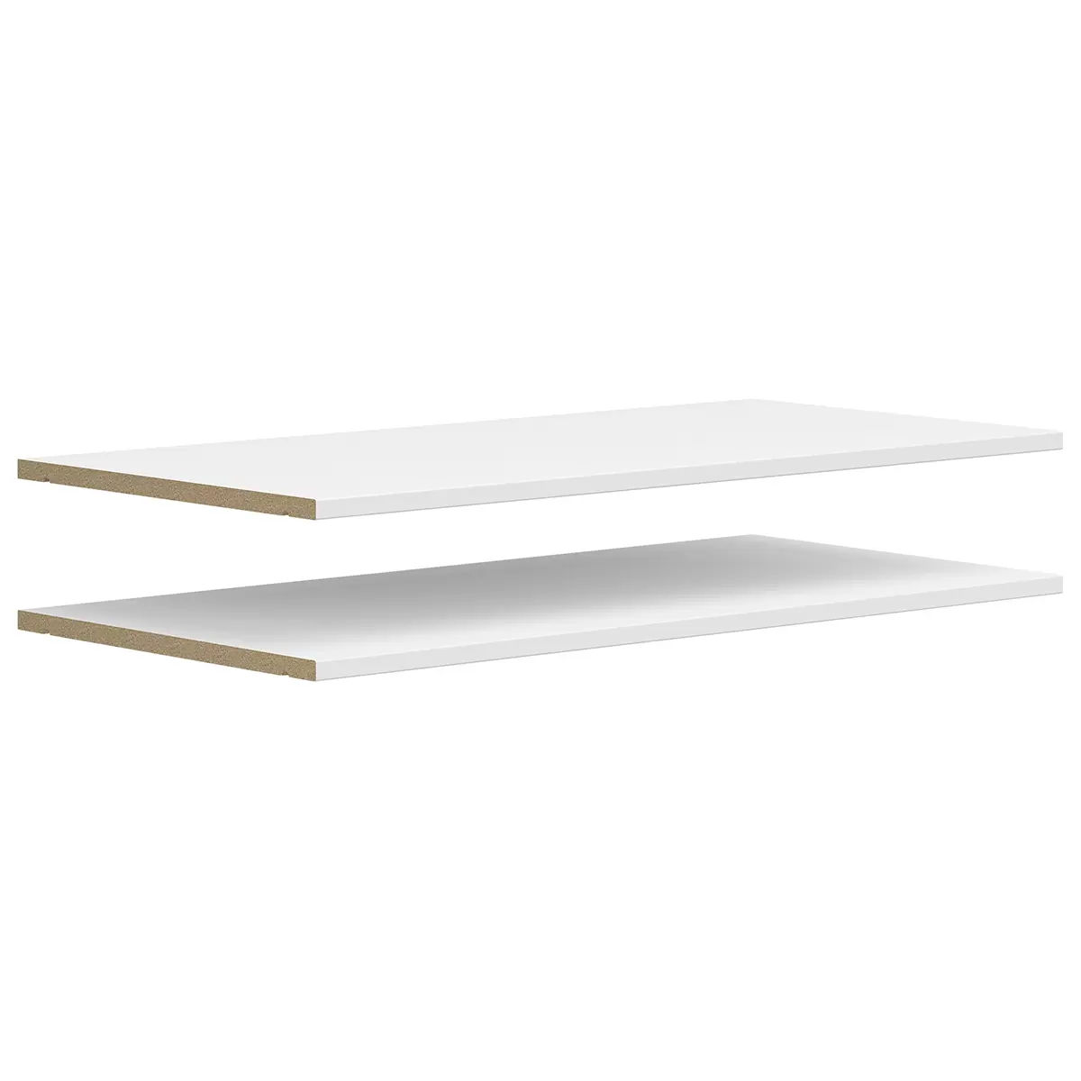 Einlegeböden Set 2-er Cabinet weiss