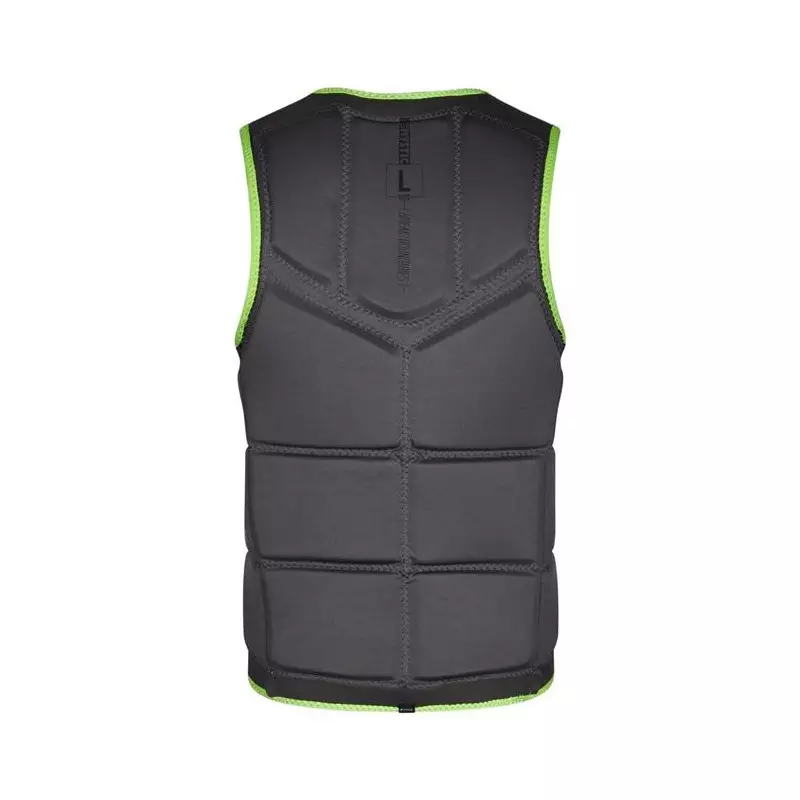 Gilet impact MYSTIC Brand Front Zip CE Flash Yellow
