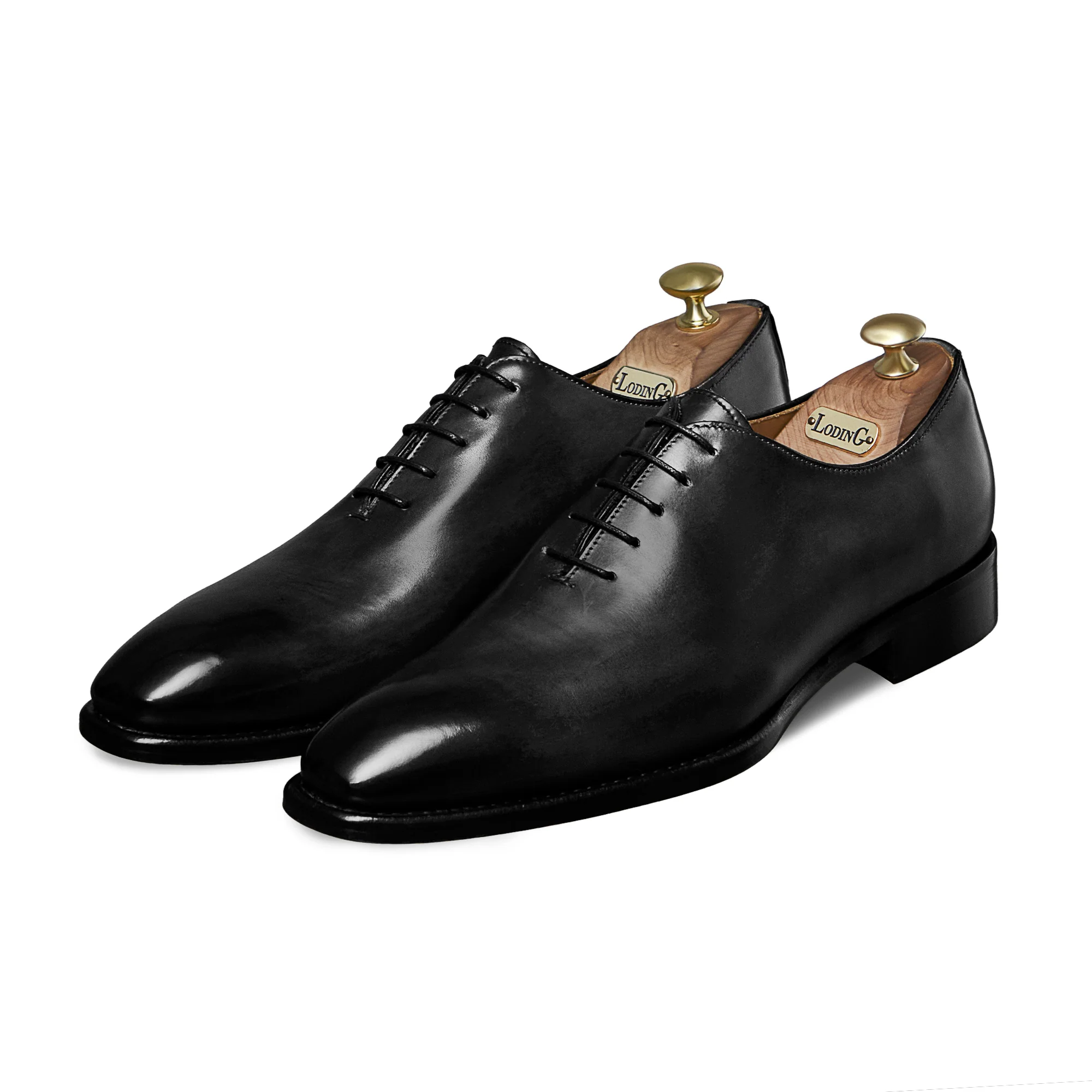 Richelieu One-Cut Napoli 385 noir