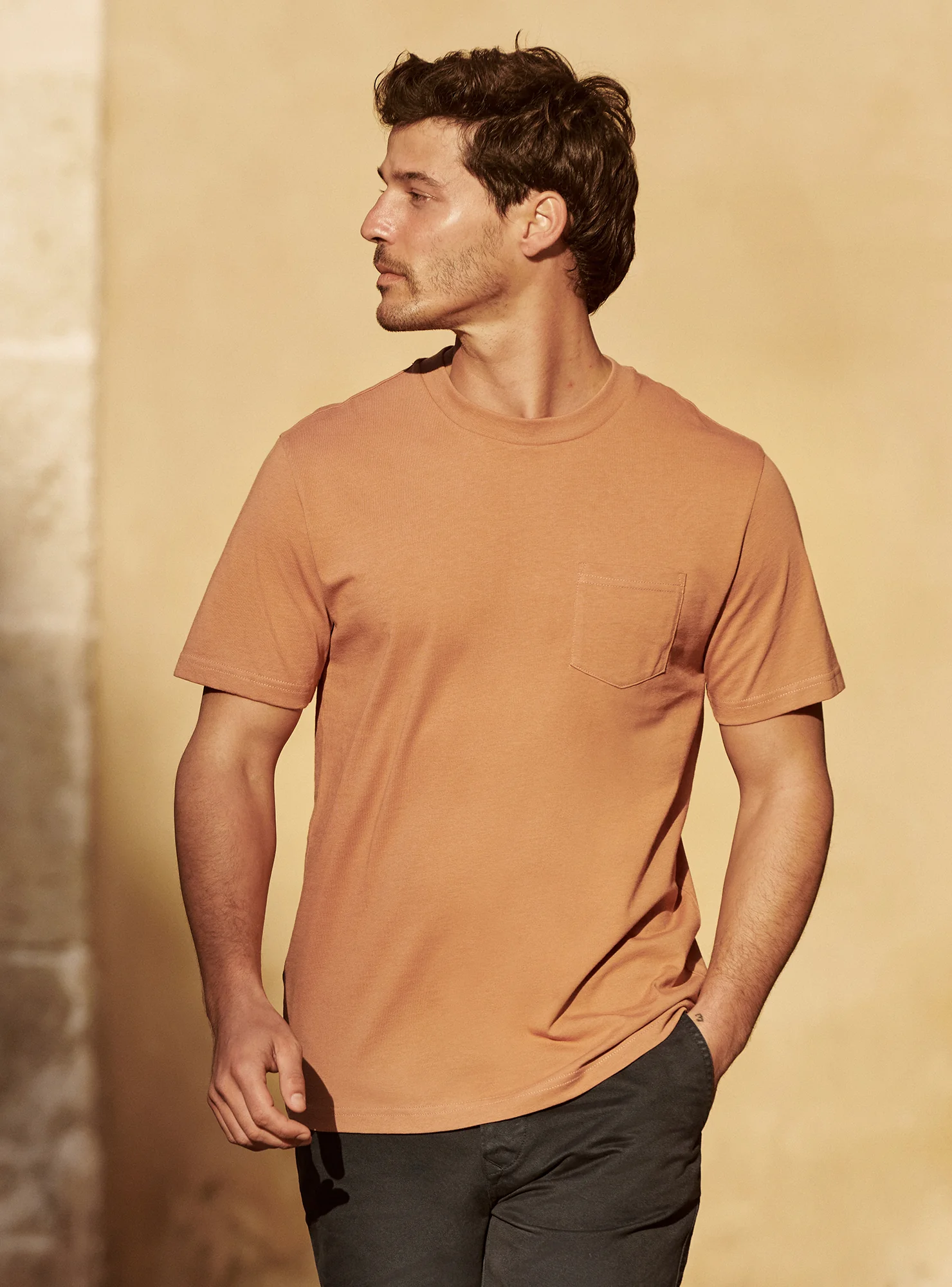 T-Shirt Mitch Corail