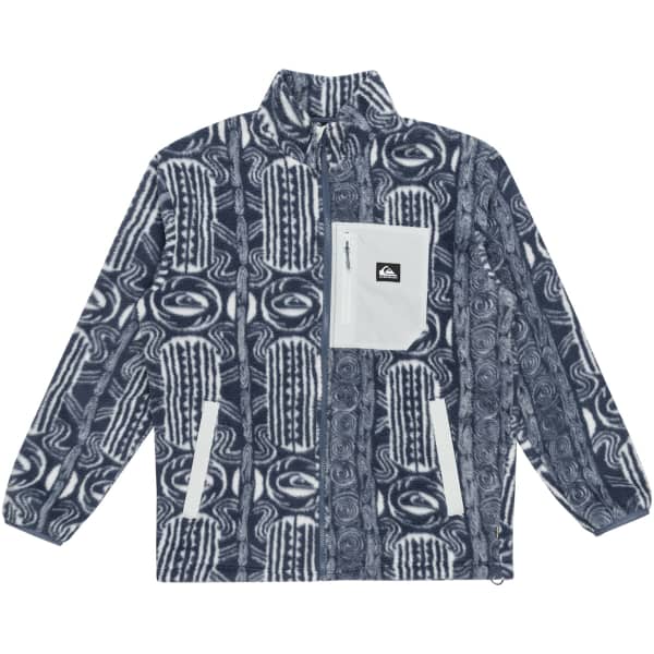 Veste polaire QUIKSILVER CLEAN COAST VINTAGE BLUE PACIFIC HERRITAGE